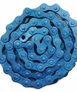 YBN Chain Chaîne Vélo BMX FIXIE Single Speed Bleue