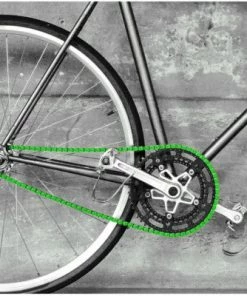 YBN Chain Chaîne Vélo BMX FIXIE Single Speed Verte -VTT Boutique chaine velo bmx fixie single speed verte full 3