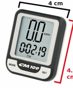 Compteur Vélo Simple à Fil CM109 Ciclosport -VTT Boutique compteur velo simple a fil cm109 ciclosport full 5