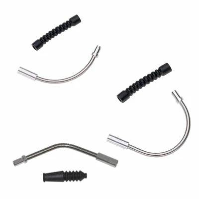 Brandless Coude Et Soufflet De Frein V-brake Vélo Avant Ou Arrière 1 Brandless Coude Et Soufflet De Frein V-brake Vélo Avant Ou Arrière