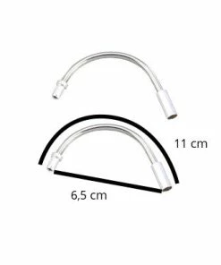 Brakco Coudes Passe-câble Pour Frein V-Brake Acier Inoxydable - Paire -VTT Boutique coudes passe cable pour frein v brake acier inoxydable paire full 5