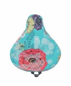 Couvre-selle Vélo Bleu Ciel Basil Bloom Field