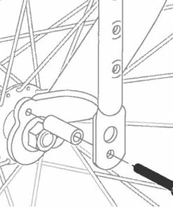 Wald Déport Pour Fixation Porte-bagages -VTT Boutique deport pour fixation porte bagages full 3