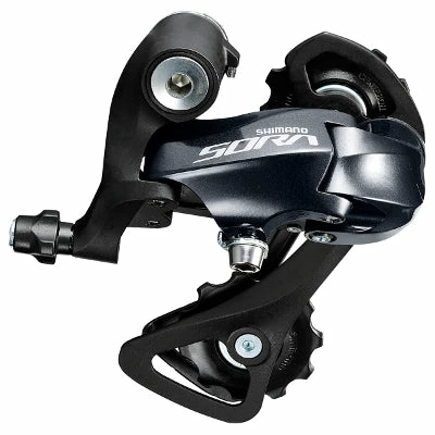 Dérailleur Arrière Shimano Sora 9v Chape Courte 1 Dérailleur Arrière Shimano Sora 9v Chape Courte