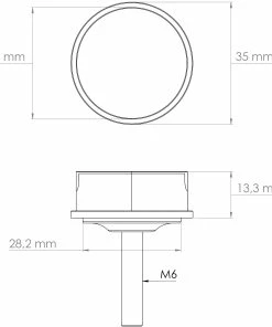 Support Aimanté Pour Smartphone Sur Fourche Vélo Shapeheart -VTT Boutique dimensions support aimante shapeheart fourche