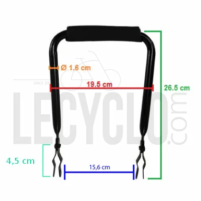 Dossier Pour Siège Enfant Sur Porte-bagage De Vélo - Hooodie 4 Dossier Pour Siège Enfant Sur Porte-bagage De Vélo - Hooodie – Image 4