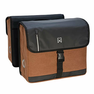 Double Sacoche D'affaire Robuste 40 L Marron Willex 1 Double Sacoche D'affaire Robuste 40 L Marron Willex