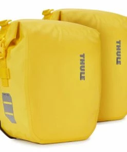 Double Sacoche Jaune Sur Porte-bagages 13L Shield Pannier Thule