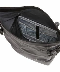 Double Sacoche Jaune Sur Porte-bagages 13L Shield Pannier Thule -VTT Boutique double sacoche jaune sur porte bagages 13l shield pannier thule full 5