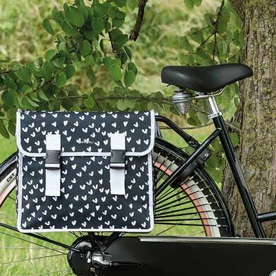 Double Sacoche Vélo Femme 35L Mara XL Basil 3 Double Sacoche Vélo Femme 35L Mara XL Basil – Image 3