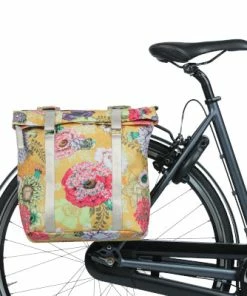 Double Sacoche Vélo Porte-bagage Arrière Jaune Bloom Field Basil -VTT Boutique double sacoche velo porte bagage arriere jaune bloom field basil full 5