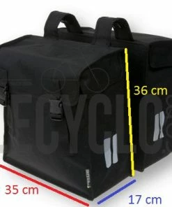 Double Sacoches Vélo 47L Mara XXL Basil -VTT Boutique double sacoches velo 47l mara xxl basil full 6