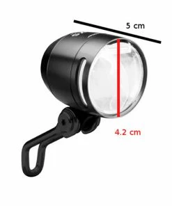 Busch-mueller Eclairage Avant De Vélo 80 Lux IQ-XS Busch And Muller -VTT Boutique eclairage avant de velo iq xs busch and muller 5