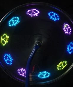 Newton Eclairage LED à Pile Sur Rayon De Roue Vélo -VTT Boutique eclairage led a pile sur rayon de roue velo full 3