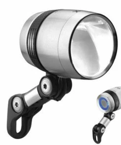 Busch-mueller Eclairage Vélo 100 Lux Sur Fourche IQ-X Argent Busch And Muller