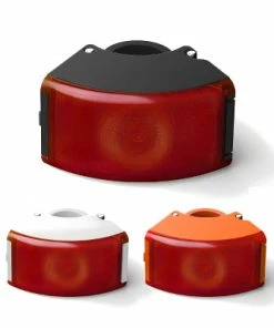 Eclairage Vélo Led Rechargeable Arrière 37 Lumens Curve Bookman