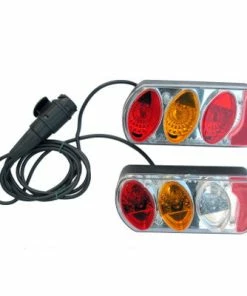 Éclairages Droit Et Gauche Pour Porte Vélo Sur Attelage Peruzzo