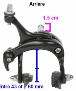 Brandless Etriers De Frein Vélo De Route Hauteur 43 à 60 Mm Caliper -VTT Boutique etriers de frein velo de route hauteur 43 a 60 mm caliper full 3