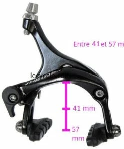 Etriers De Frein Vélo De Route Performance Miche - Argent -VTT Boutique etriers de frein velo de route performance miche argent full 3