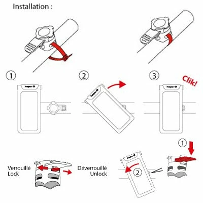 HAPO-G Etui étanche Pour Smartphone Sur Guidon De Vélo Hapo G 6 HAPO-G Etui étanche Pour Smartphone Sur Guidon De Vélo Hapo G – Image 6