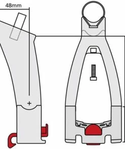 Extendeur De Fixation KlickFix Pour Selle De Vélo -VTT Boutique extendeur de fixation klickfix pour selle de velo full 3