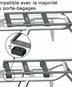 Extension Pour Porte Bagages Vélo Arrière Basil -VTT Boutique extension pour porte bagages velo arriere basil full 4