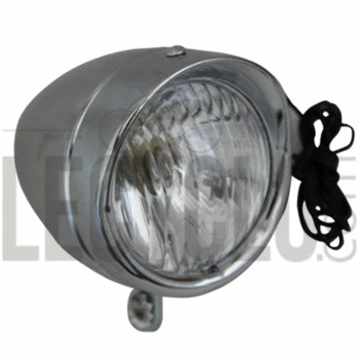 Brandless Feu Avant Dynamo Vintage Sur Fourche De Vélo 3 Brandless Feu Avant Dynamo Vintage Sur Fourche De Vélo – Image 3