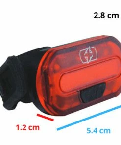 Feu Vélo Arrière à LED Sur Tige De Selle Oxford -VTT Boutique feu velo arriere a led sur tige de selle oxford full 3