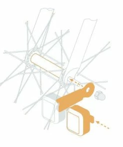 Feux Vélo Sans Piles Sur Moyeu 2 LEDs AMS Light Reelight 10 Feux Vélo Sans Piles Sur Moyeu 2 LEDs AMS Light Reelight -VTT Boutique feux velo sans piles sur moyeu 2 leds ams light reelight full 5