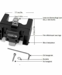Fixation Pour Guidon Avec Serrure Ortlieb 7 Fixation Pour Guidon Avec Serrure Ortlieb -VTT Boutique fixation pour guidon avec serrure ortlieb full 4