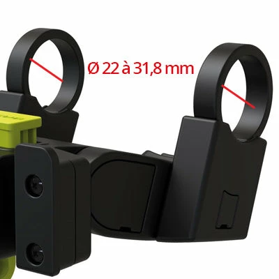 Fixation Sur Guidon Basil Pour Paniers Vélo Klickfix 2 Fixation Sur Guidon Basil Pour Paniers Vélo Klickfix – Image 2