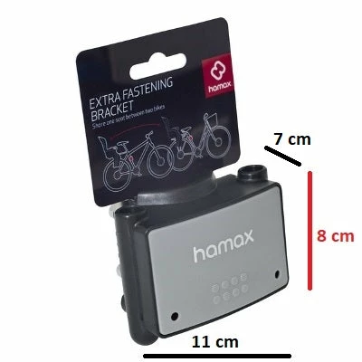 Fixation Sur Tube De Selle De Vélo Pour Porte Bébé HAMAX 5 Fixation Sur Tube De Selle De Vélo Pour Porte Bébé HAMAX – Image 5