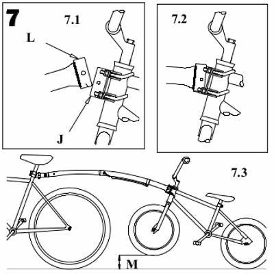 Trail-Gator Fixation Trail Gator Sur Vélo Enfant Kit Complet 3 Trail-Gator Fixation Trail Gator Sur Vélo Enfant Kit Complet – Image 3