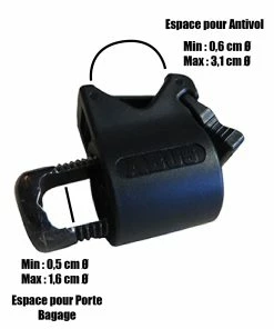 Fixation UGH 02 Pour Antivol U Sur Porte Bagage ABUS -VTT Boutique fixation ugh 02 pour antivol u sur porte bagage abus full 4