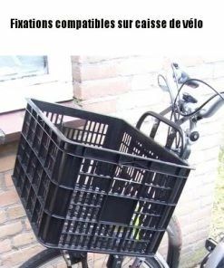 Fixations Pour Caisse Et Panier De Vélo En Osier Rotin - Basil -VTT Boutique fixations pour caisse et panier de velo en osier rotin basil full 5