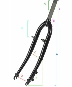 Brandless Fourche Vélo 28 Pouces 1"1/8 Filetée Pour Frein à Disque -VTT Boutique fourche velo 28 pouces 1 1 8 filetee pour frein a disque full 3