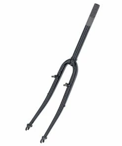 Point Fourche Vélo Trekking 28 Pouces 1"1/8 Filetée Noire