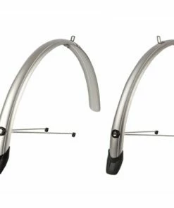 Garde Boue Argent Vélos 28 Pouces 51 Mm Towny Polisport