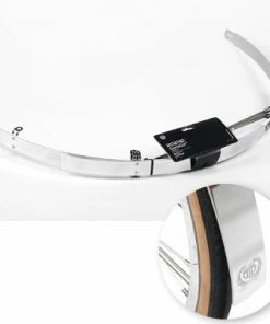 Garde Boues Argent 28 Pouces Vélo De Course Et Ville Classic BLB