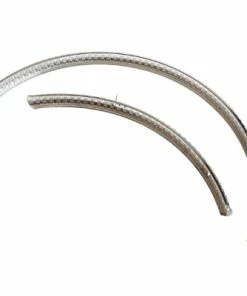 Garde Boues Martelés Argent Pour Pneus Vélo 28 Pouces BLB