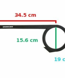 Garde Chaine Vélo Clipsable Mono-plateau 42 Dents Hebie -VTT Boutique garde chaine velo clipsable mono plateau 42 dents hebie full 3