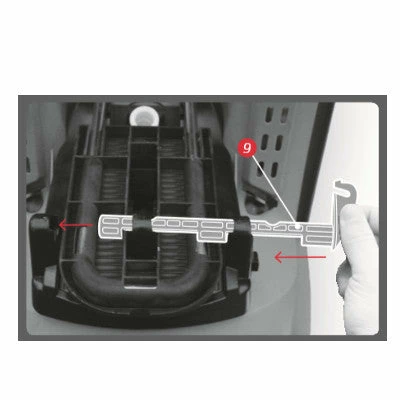 Goupille De Verrouillage Sous Siège Enfant Hamax 1 Goupille De Verrouillage Sous Siège Enfant Hamax