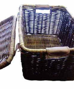 Grand Panier De Vélo En Rotin Denton L Basil -VTT Boutique grand panier de velo en rotin denton l basil full 5