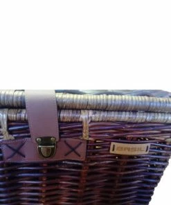 Grand Panier De Vélo En Rotin Denton L Basil -VTT Boutique grand panier de velo en rotin denton l basil full 6