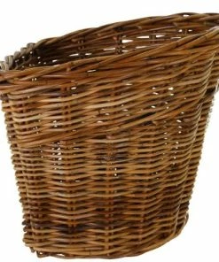 Grand Panier Sur Guidon De Vélo En Rotin Darcy L Basil -VTT Boutique grand panier sur guidon de velo en rotin darcy l basil full 3