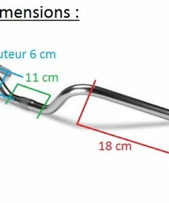 Oxford Guidon De Vélo Vintage North Road Chromé 8 Oxford Guidon De Vélo Vintage North Road Chromé -VTT Boutique guidon de velo vintage north road chrome full 3