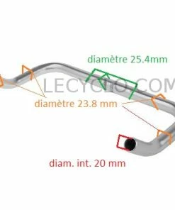 Messingschlager Guidon Vélo Corne De Vache 9 Messingschlager Guidon Vélo Corne De Vache -VTT Boutique guidon velo corne de vache full 4