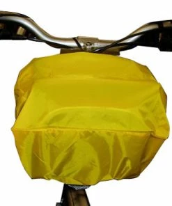 HOCK Housse De Protection Pluie Pour Sacoche Avant -VTT Boutique housse de protection pluie pour sacoche avant jaune full