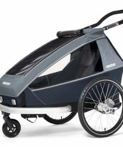 Kid Vaaya 1 Croozer Remorque Vélo Pour Un Enfant -VTT Boutique kid vaaya 1 croozer remorque velo pour un enfant bleue full
