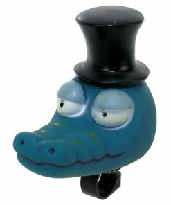 Messingschlager Klaxon Figurine Crocodile Pour Enfants